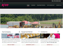 Tablet Screenshot of bihmequipment.com